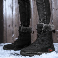 Botas de neve masculinas de cano alto antiderrapante casual de inverno